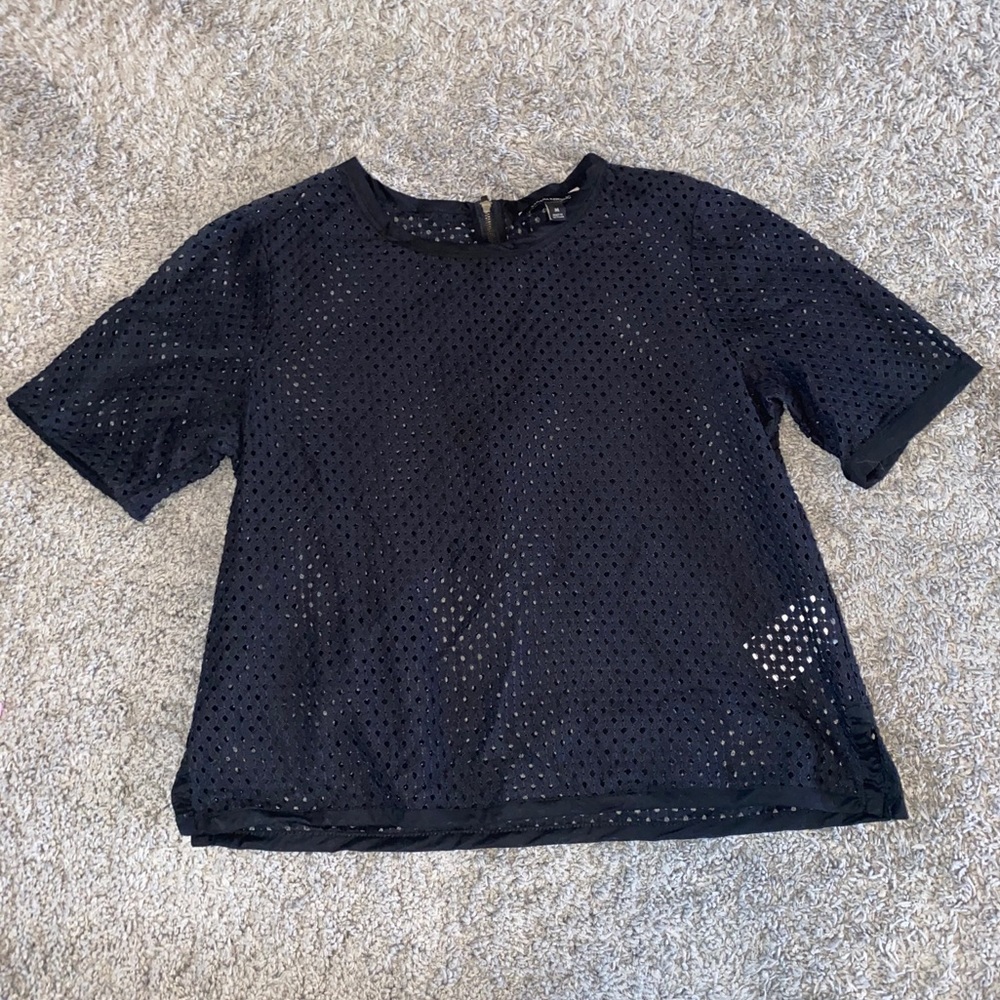 Banana Republic cropped blouse